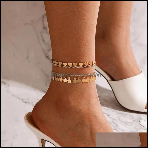 anklets jewelry lovely heart tassel for women pretty flowers gold alloy metal adjustable feet chain 2pcs/sets drop delivery 2021 x9bgs, Red;blue
anklets jewelry lovely heart tassel for women pretty flowers gold alloy metal adjustable feet chain 2pcs/sets drop delivery 2021 x9bgs, Red;blue