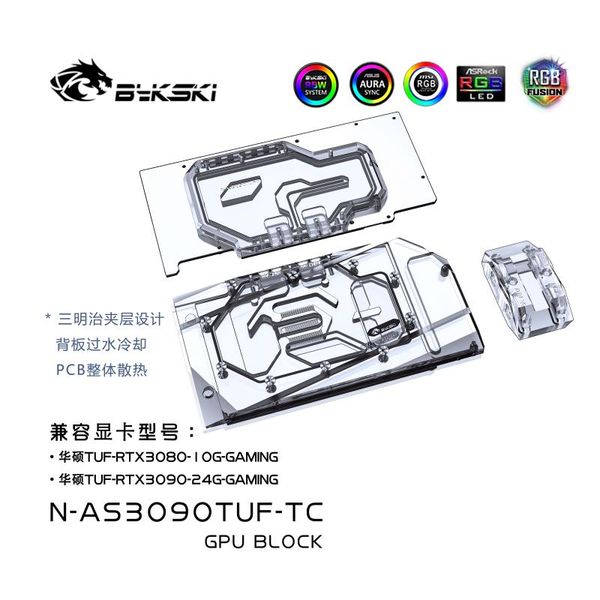 fans & coolings bykski n-as3090tuf-tc gpu water block cooler for asus tuf rtx 3090 /3080 gaming graphic card with special copper back plate
fans & coolings bykski n-as3090tuf-tc gpu water block cooler for asus tuf rtx 3090 /3080 gaming graphic card with special copper back plate