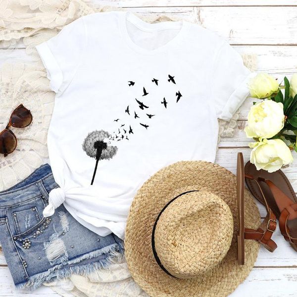 women graphic lady printing bird simple fashion short sleeve 90s tees print t shirt clothing female shirt womens t-shirt, White
women graphic lady printing bird simple fashion short sleeve 90s tees print t shirt clothing female shirt womens t-shirt, White