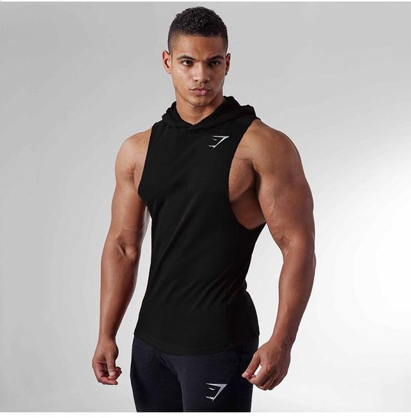 men's hoodies & sweatshirts men's casual muscle compression hooded vest cotton sports fitness sleeveless t-shirt sportswear, Black
men's hoodies & sweatshirts men's casual muscle compression hooded vest cotton sports fitness sleeveless t-shirt sportswear, Black