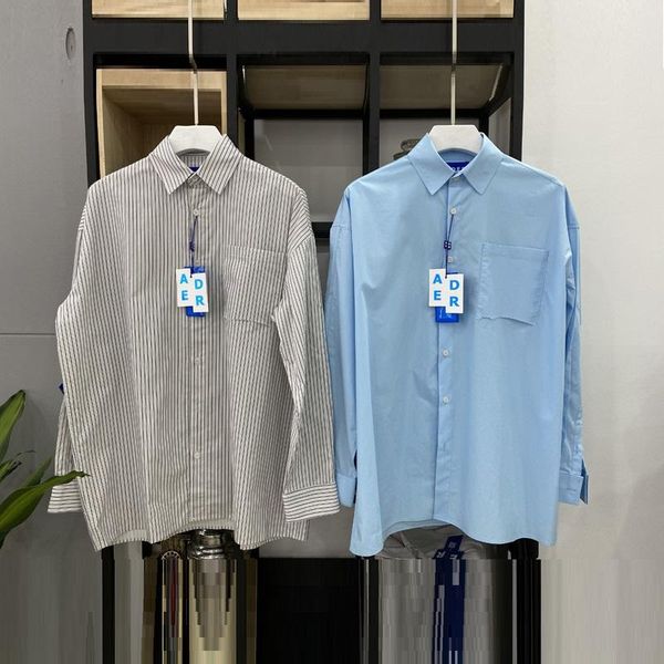 men's casual shirts adererror men women 1:1 cotton solid color blouse ader error longsleeve striped shirt korean clothes, White;black
men's casual shirts adererror men women 1:1 cotton solid color blouse ader error longsleeve striped shirt korean clothes, White;black