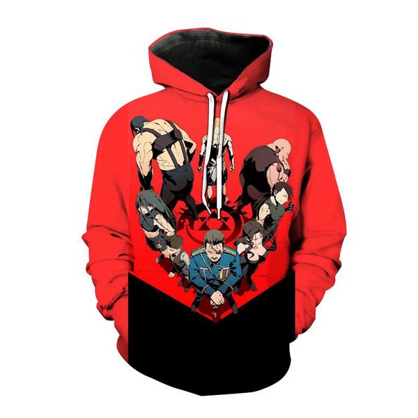 men's hoodies & sweatshirts fullmetal alchemist anime 3d print sweatshirt men women trendy oversized hoodie autumn winter hip hop pullo, Black
men's hoodies & sweatshirts fullmetal alchemist anime 3d print sweatshirt men women trendy oversized hoodie autumn winter hip hop pullo, Black
