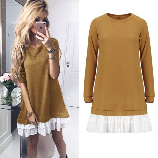 casual dresses 2021 woman dress womans clothing long sleeve fashion ladies autumn winter female holiday, Black;gray
casual dresses 2021 woman dress womans clothing long sleeve fashion ladies autumn winter female holiday, Black;gray
