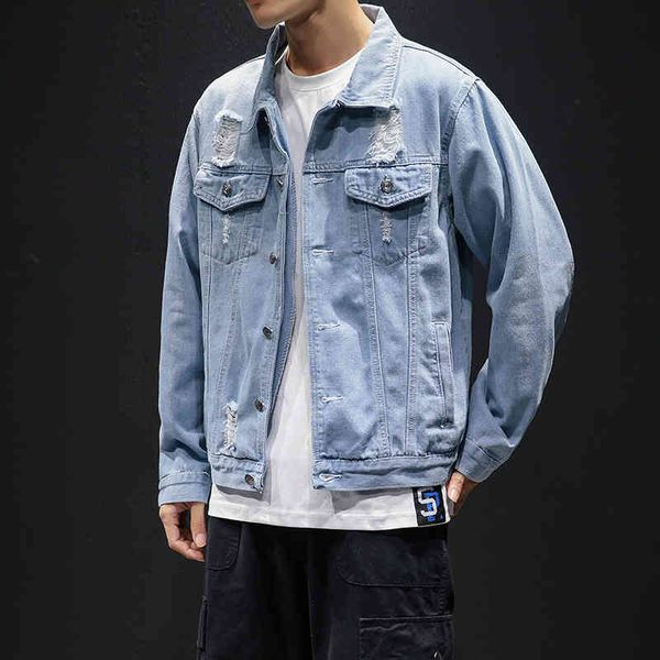 men's jackets hmxo fashion frayed design denim retro style jeans casual street wear spring male clothes large 5xl1 hjyt, Black;brown
men's jackets hmxo fashion frayed design denim retro style jeans casual street wear spring male clothes large 5xl1 hjyt, Black;brown