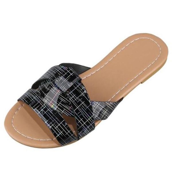 slippers large size women's summer casual fashion slides womens shoes breathable flat platform women beach, Black
slippers large size women's summer casual fashion slides womens shoes breathable flat platform women beach, Black