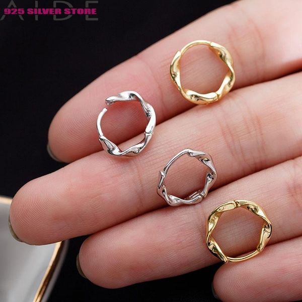 hoop & huggie aide glossy wave twist huggies earrings 925 sterling silver chain hanging piercing fashion for women brinco, Golden;silver
hoop & huggie aide glossy wave twist huggies earrings 925 sterling silver chain hanging piercing fashion for women brinco, Golden;silver
