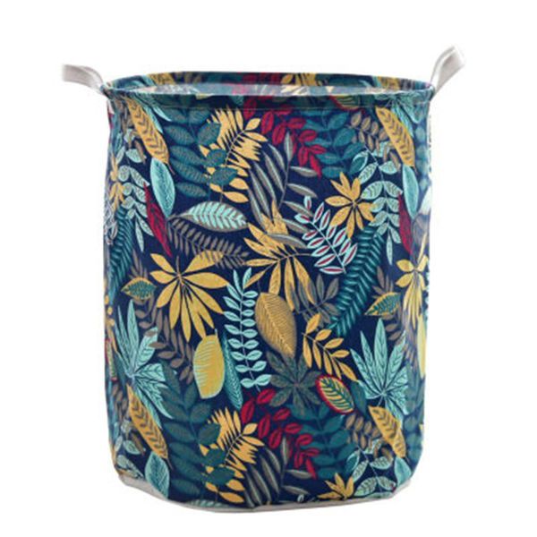 laundry bags foldable hamper, bohemian leaf print round storage basket lightweight cotton organizer with handles
laundry bags foldable hamper, bohemian leaf print round storage basket lightweight cotton organizer with handles