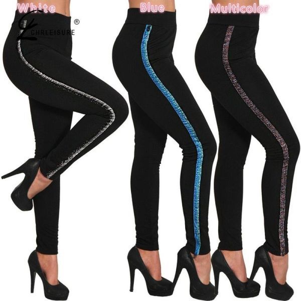 leggings for women solid color slim high waist skinny woman clothes side lace leggins mmujer women's, Black
leggings for women solid color slim high waist skinny woman clothes side lace leggins mmujer women's, Black