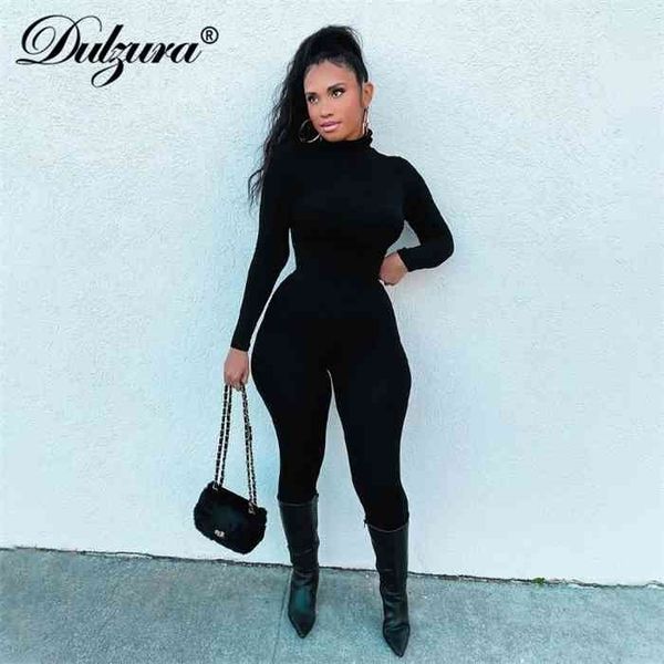 dulzura solid women long sleeve jumpsuit high neck pearl button skinny bodycon streetwear autumn winter sporty romper, Black;white
dulzura solid women long sleeve jumpsuit high neck pearl button skinny bodycon streetwear autumn winter sporty romper, Black;white