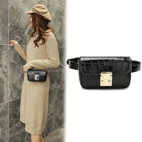 mihaivin women waist bag black leather fanny pack female crocodile shoulder chest bags fashion waist pack travel belt bag
mihaivin women waist bag black leather fanny pack female crocodile shoulder chest bags fashion waist pack travel belt bag