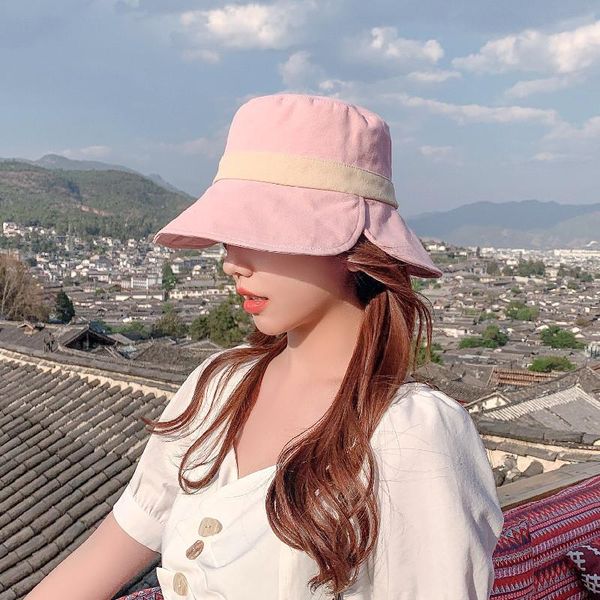 new basin hats day is spring summer day fork Korean version leisure travel shade contracted temperament female fisherman hats, Blue;gray
new basin hats day is spring summer day fork Korean version leisure travel shade contracted temperament female fisherman hats, Blue;gray