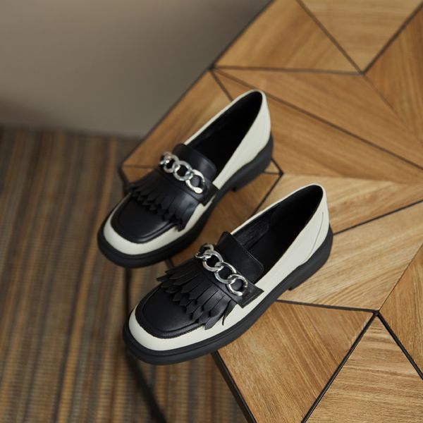 Thick Sole Shoes Woman Heels 2021 Spring Newest Mixed Colors Genuine Leather Women Shoes Fashion Working Party Pumps Women Shoes, Black
Thick Sole Shoes Woman Heels 2021 Spring Newest Mixed Colors Genuine Leather Women Shoes Fashion Working Party Pumps Women Shoes, Black