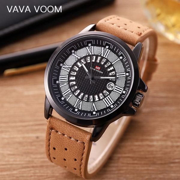 wristwatches vava voom quartz roman numerals watch luxury clock business water proof men wrist hodinky relogio masculino drop, Slivery;brown
wristwatches vava voom quartz roman numerals watch luxury clock business water proof men wrist hodinky relogio masculino drop, Slivery;brown