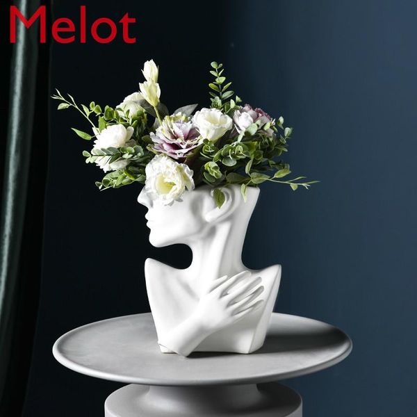 creative european modern and simple art portrait living room flower arrangement ceramic personality vase home decoration luxury
creative european modern and simple art portrait living room flower arrangement ceramic personality vase home decoration luxury