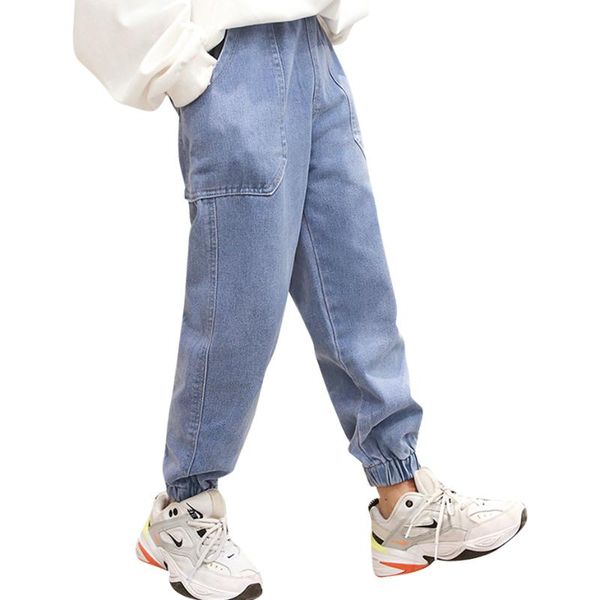 jeans for girl solid color girl's spring autumn children teenage children's clothing 6 8 10 12 14, Blue
jeans for girl solid color girl's spring autumn children teenage children's clothing 6 8 10 12 14, Blue