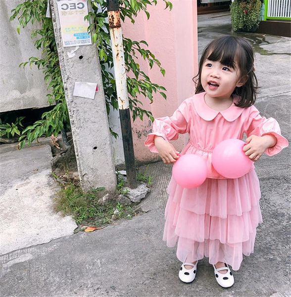 girl's dresses spring autumn princess dress fashion long sleeve mesh stitching cupcake for girls toddler baby party child clothes, Red;yellow
girl's dresses spring autumn princess dress fashion long sleeve mesh stitching cupcake for girls toddler baby party child clothes, Red;yellow