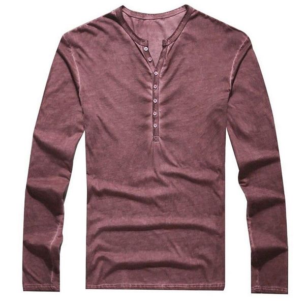men's t-shirts 2021 henley men solid long sleeve fashion design slim button casual outwear t shirt for male 3xl, White;black
men's t-shirts 2021 henley men solid long sleeve fashion design slim button casual outwear t shirt for male 3xl, White;black