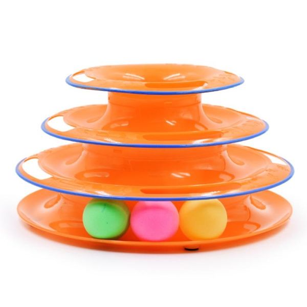 small animal supplies 3 layers crazy ball disk cat toys anti-slip interactive amusement plate triple turntable play disc pet toy for kitten
small animal supplies 3 layers crazy ball disk cat toys anti-slip interactive amusement plate triple turntable play disc pet toy for kitten