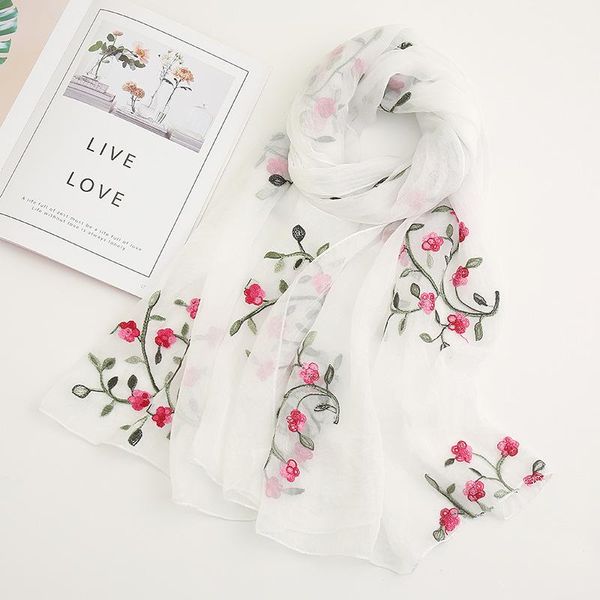 scarves 2021 fashion summer women chiffon scarf embroidery flower beach hijab shawls wraps female foulard echarpe designer bandana, Blue;gray
scarves 2021 fashion summer women chiffon scarf embroidery flower beach hijab shawls wraps female foulard echarpe designer bandana, Blue;gray