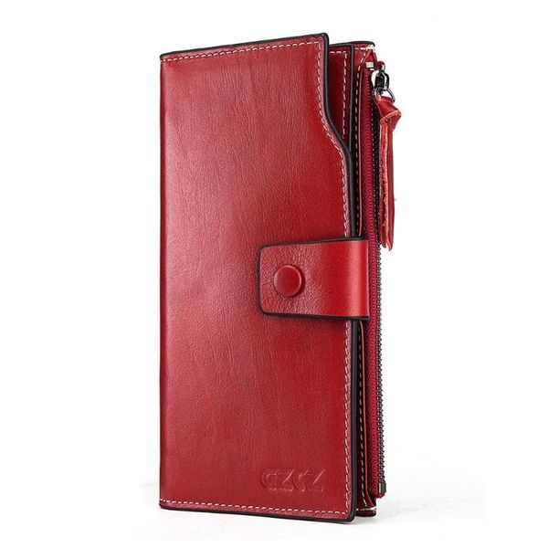 wallets 2021 women's wallet anti-theft brush large-volume leather clutch purse card holder storage bag, Red;black
wallets 2021 women's wallet anti-theft brush large-volume leather clutch purse card holder storage bag, Red;black