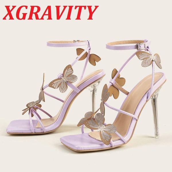 sandals xgravity 2021 crystal high heel summer pumps super heels butterfly buckle ladies woman footwear female, Black
sandals xgravity 2021 crystal high heel summer pumps super heels butterfly buckle ladies woman footwear female, Black