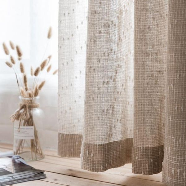 japanese style plain curtain for living room bedroom decor white dots linen voile kitchen modern window screen gauze ad675f
japanese style plain curtain for living room bedroom decor white dots linen voile kitchen modern window screen gauze ad675f