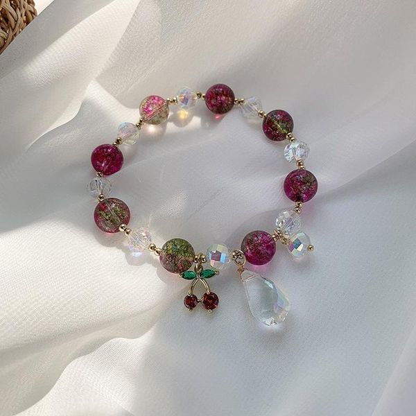beaded, strands summer crystal bracelet girl female fashion exquisite jewelry beaded about 6cm in diameter sweet 1pc, Black
beaded, strands summer crystal bracelet girl female fashion exquisite jewelry beaded about 6cm in diameter sweet 1pc, Black