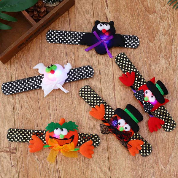 christmas new halloween sequin luminous pumpkin bat ghost clapping ring bracelet children's toy gift
christmas new halloween sequin luminous pumpkin bat ghost clapping ring bracelet children's toy gift