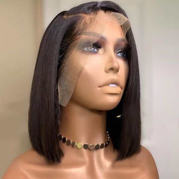 synthetic wigs silky straight short bob natural black 13*4 lace front wig for women with baby hair pre plucked adjustable strap
synthetic wigs silky straight short bob natural black 13*4 lace front wig for women with baby hair pre plucked adjustable strap