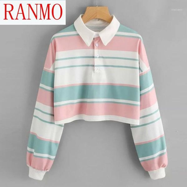 fashion women crop long sleeve contrast color striped shirt casual korean tees female roupas tshirts 7a1049 women's t-shirt, White
fashion women crop long sleeve contrast color striped shirt casual korean tees female roupas tshirts 7a1049 women's t-shirt, White