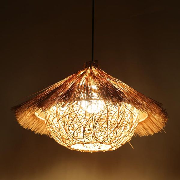 pendant lamps japanese idyllic straw-hat chandelier simple bird's nest led in southeast asia bamboo-woven restaurant
pendant lamps japanese idyllic straw-hat chandelier simple bird's nest led in southeast asia bamboo-woven restaurant