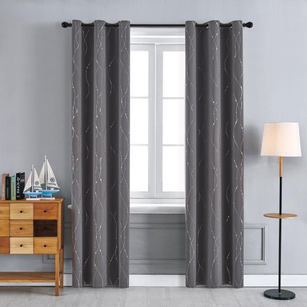 yingya blackout curtains foil print wave lined room darkening thermal insulated drapes for bedroom set dark grey dropes
yingya blackout curtains foil print wave lined room darkening thermal insulated drapes for bedroom set dark grey dropes
