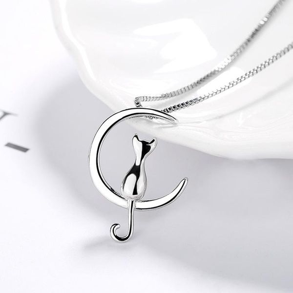 chokers ywshk s925 silver color jewelry vintage korean long cat moon necklaces for women wedding kolye collares fashion charm necklace, Golden;silver
chokers ywshk s925 silver color jewelry vintage korean long cat moon necklaces for women wedding kolye collares fashion charm necklace, Golden;silver