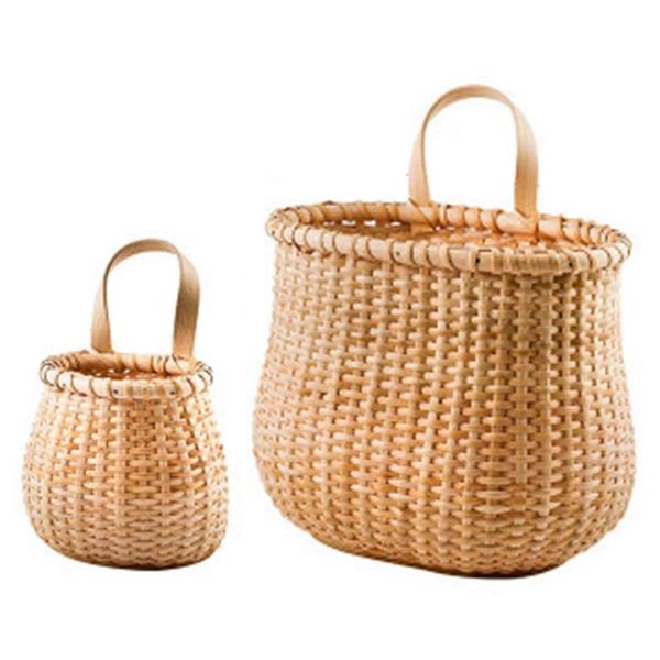 storage baskets 2 pcs rattan basket woven hanging bag with handle fruit and vegetable picnic
storage baskets 2 pcs rattan basket woven hanging bag with handle fruit and vegetable picnic