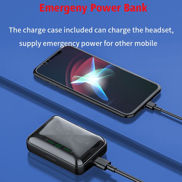 tws 5.0 bluetooth earphone gaming headset ipx7 waterproof with led display smart charging box wireless stereo hifi earbud
tws 5.0 bluetooth earphone gaming headset ipx7 waterproof with led display smart charging box wireless stereo hifi earbud