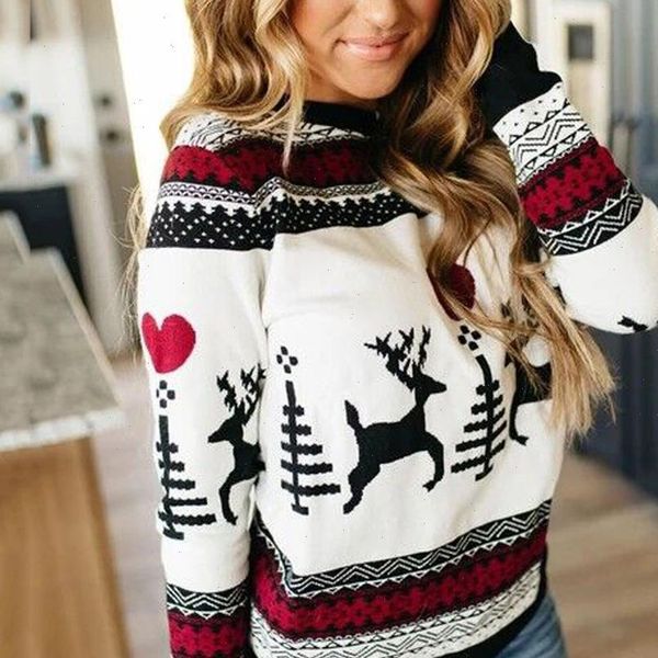 2021 new year womens christmas xmas sweater fashion female jumper sweater long sleeve xmas deer printed pullover sweaters, White;black
2021 new year womens christmas xmas sweater fashion female jumper sweater long sleeve xmas deer printed pullover sweaters, White;black
