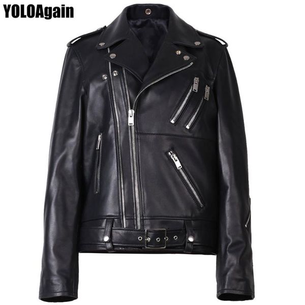 women's leather & faux yoloagain women zipper black real sheepskin genuine jacket
women's leather & faux yoloagain women zipper black real sheepskin genuine jacket