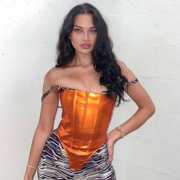 women's tanks & camis faux leather pu corset women crop cyber irregular summer 2021 grunge fairy core baddie aesthetic streetwear c, White
women's tanks & camis faux leather pu corset women crop cyber irregular summer 2021 grunge fairy core baddie aesthetic streetwear c, White