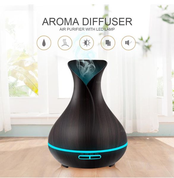 humidifiers 400ml aroma essential oil diffuser ultrasonic air humidifier with wood grain electric led lights for home quiet
humidifiers 400ml aroma essential oil diffuser ultrasonic air humidifier with wood grain electric led lights for home quiet