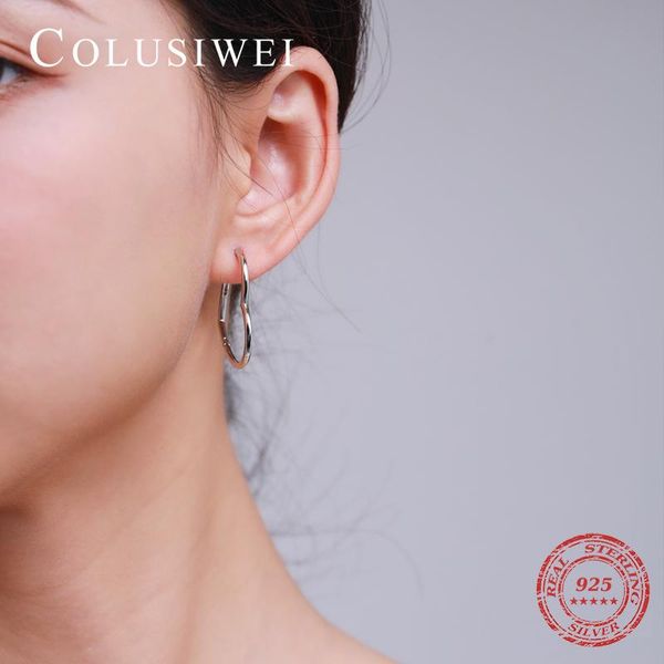 hoop & huggie colusiwei 100% quality 925 sterling silver anti-allergy big heart-shape earring for women exaggeration fashion jewelry gift, Golden;silver
hoop & huggie colusiwei 100% quality 925 sterling silver anti-allergy big heart-shape earring for women exaggeration fashion jewelry gift, Golden;silver