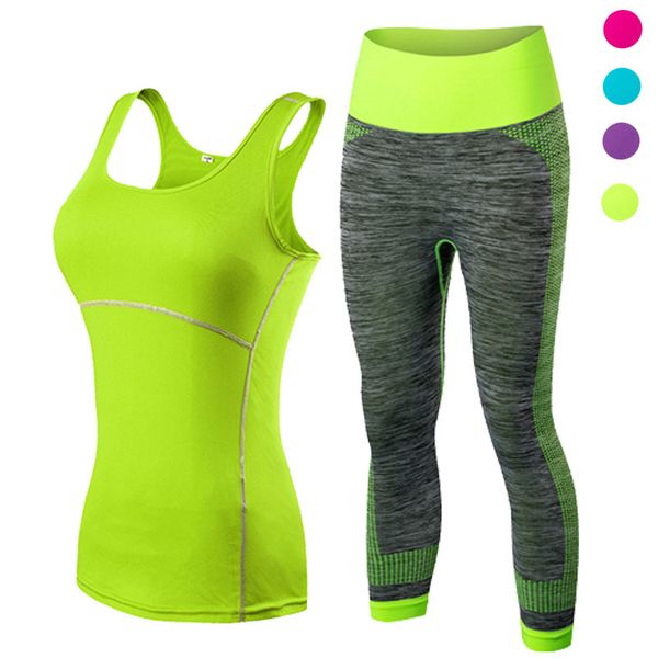 ladies sports running short 3/4 tights yoga gym training set clothing workout fitness women yoga clothes, Gray
ladies sports running short 3/4 tights yoga gym training set clothing workout fitness women yoga clothes, Gray