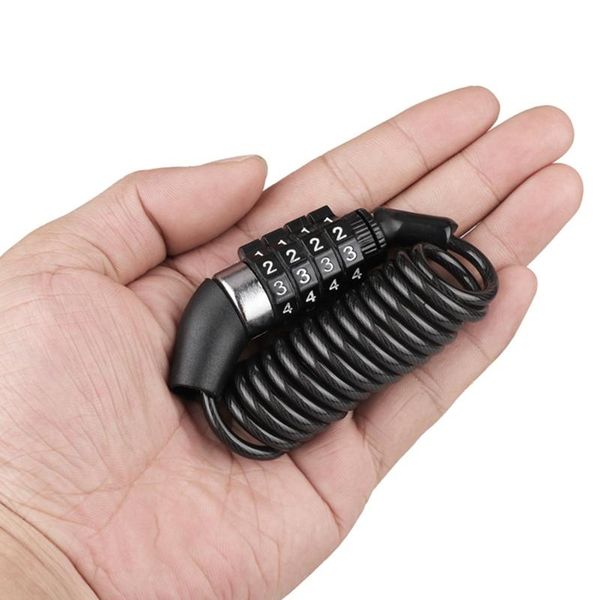 bike locks portable 4 digit combination bicycle backpack helmet lock steel wire anti theft cable sports accessories (black)
bike locks portable 4 digit combination bicycle backpack helmet lock steel wire anti theft cable sports accessories (black)