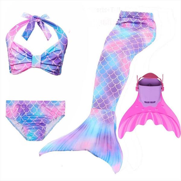 kids swimmable mermaid tail for girls swimming bating suit costume swimsuit can add monofin fin goggle with garland, White
kids swimmable mermaid tail for girls swimming bating suit costume swimsuit can add monofin fin goggle with garland, White