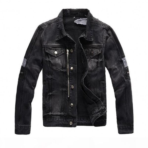 2021 new denim jacket high fashion bomber denim slim windbreaker jacket mens jean clothing, Black;brown
2021 new denim jacket high fashion bomber denim slim windbreaker jacket mens jean clothing, Black;brown