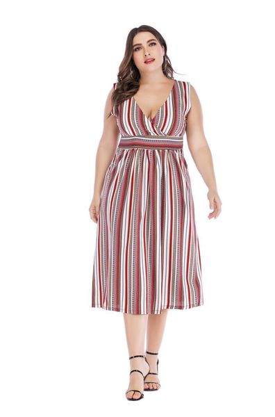 casual dresses loose summer ladies long vestidos bohemian fashiom women v-neck striped plus size tank dress, Black;gray
casual dresses loose summer ladies long vestidos bohemian fashiom women v-neck striped plus size tank dress, Black;gray