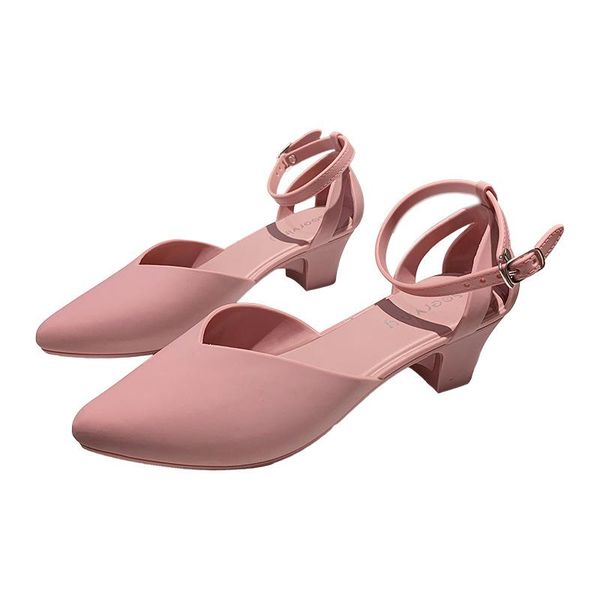 pvc sandals shoes for women summer casual shoes thick heel 2021 female pointed toe jelly waterproof plastic sandals, Black
pvc sandals shoes for women summer casual shoes thick heel 2021 female pointed toe jelly waterproof plastic sandals, Black