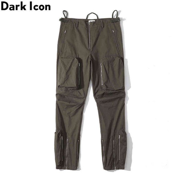 zipper stereo pockets street fashion men's pants loop on waist pants for men green 210603, Black
zipper stereo pockets street fashion men's pants loop on waist pants for men green 210603, Black