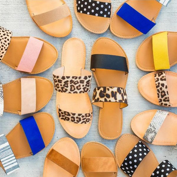 ladies seaside beach flat sandals, women's 2021 summer style one-line layer leather sandals and slippers, Black
ladies seaside beach flat sandals, women's 2021 summer style one-line layer leather sandals and slippers, Black