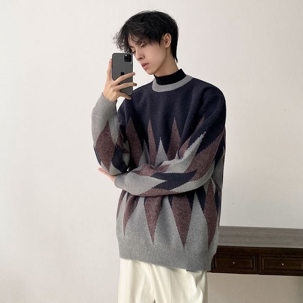 2021 autumn and winter thick plaid men's o-neck pullover men warm casual clothes mens sweater -2xl 9et4, White;black
2021 autumn and winter thick plaid men's o-neck pullover men warm casual clothes mens sweater -2xl 9et4, White;black