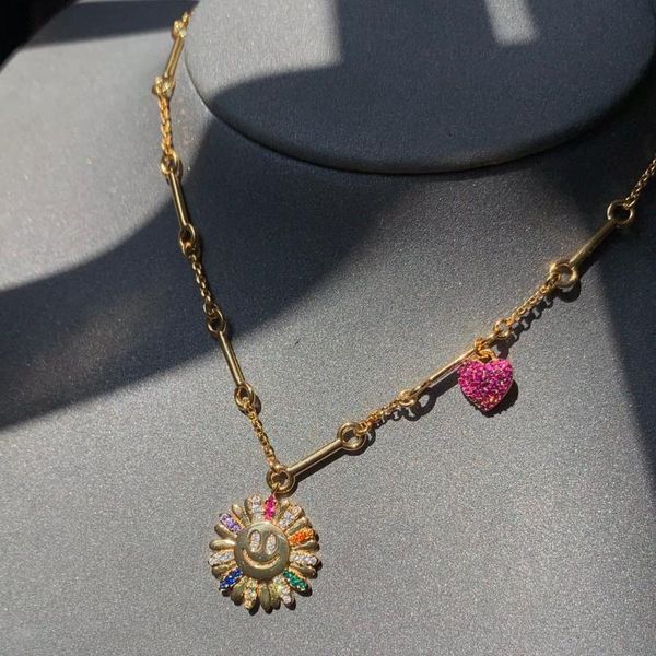 chains trendy fashion s925 sterling silver crystal diamond rainbow daisy sun flower necklace exquisite gift for women
chains trendy fashion s925 sterling silver crystal diamond rainbow daisy sun flower necklace exquisite gift for women